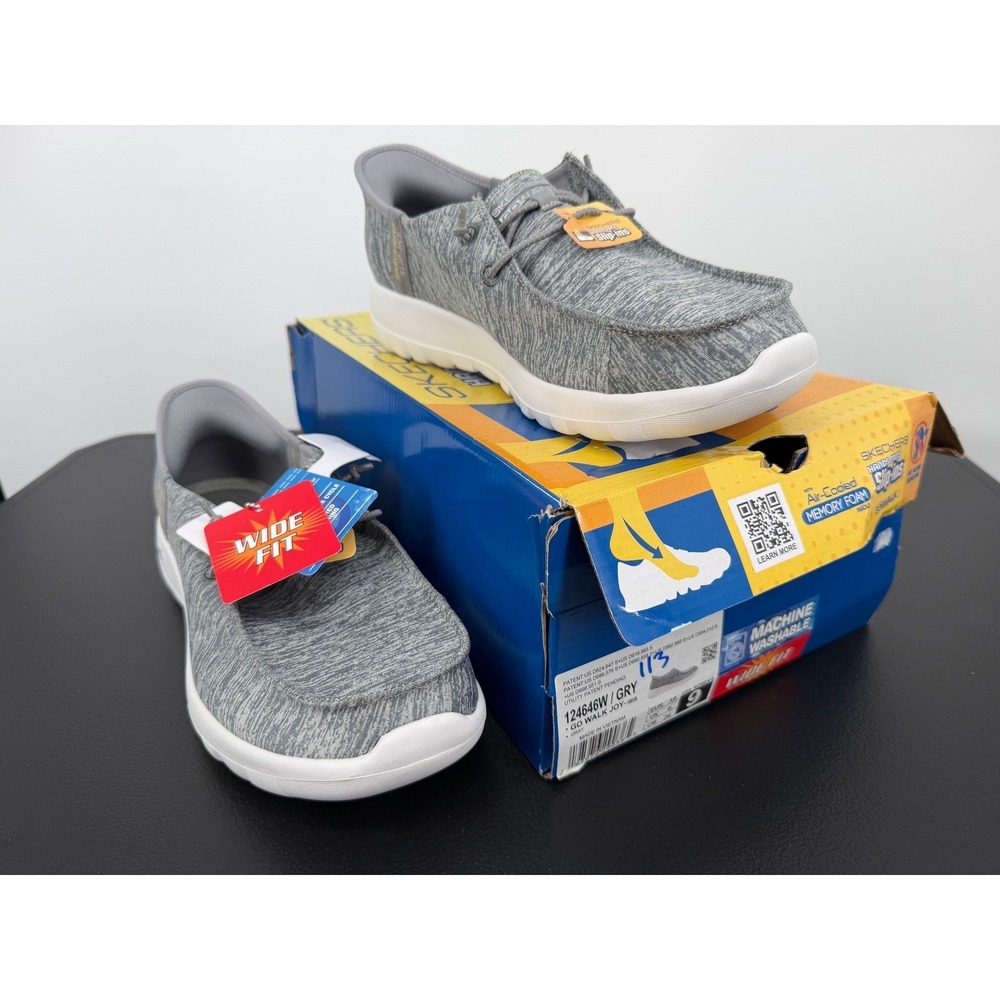 Skechers Go Walk Joy Slip On-Wide Fit - Picture 2 of 9